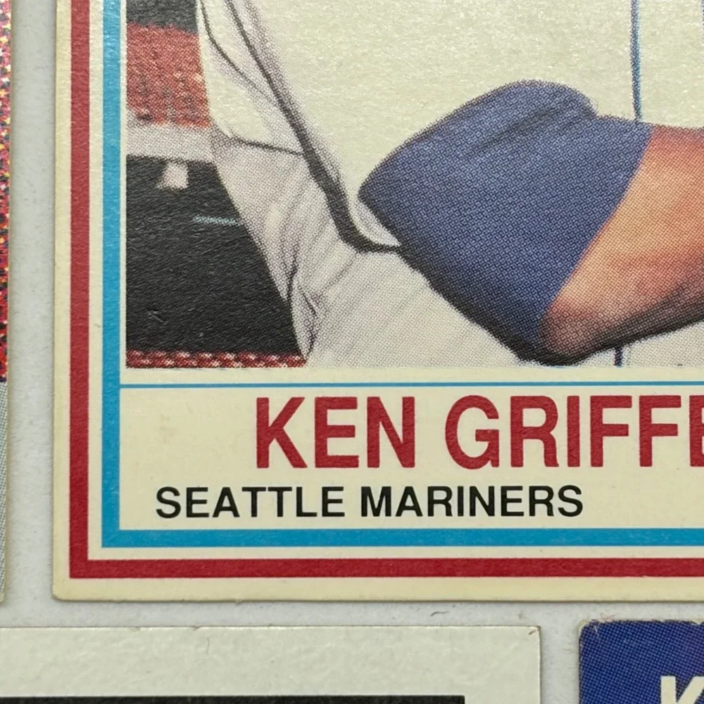 Ken Griffey Jr Rookie Card Lot 1989 Donruss Topps Bowman Mariners 5 Card Set